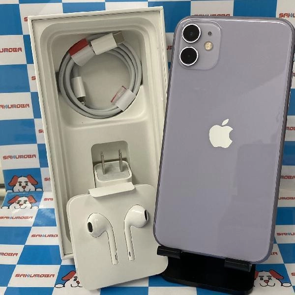 iPhone11 SoftBank版SIMフリー 64GB MWLX2J/A A2221 パープル