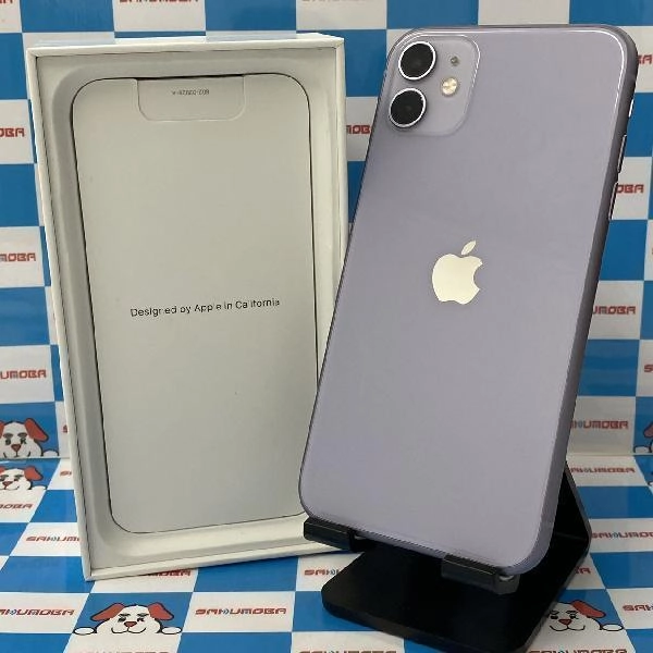 iPhone11 SoftBank版SIMフリー 64GB MWLX2J/A A2221 パープル