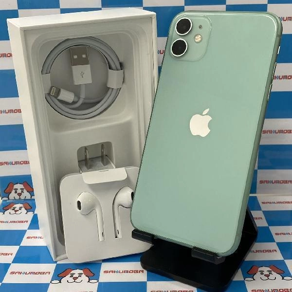 iPhone11 au版SIMフリー 64GB MWLY2J/A A2221 グリーン