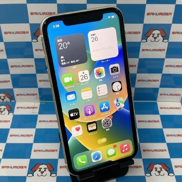 iPhone11 SoftBank版SIMフリー 128GB MWM22J/A A2221 訳アリ品 ホワイト