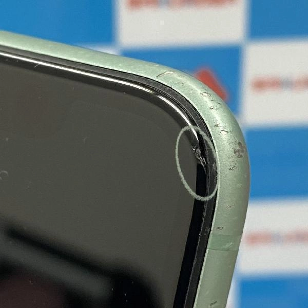 iPhone11 au版SIMフリー 128GB MWM62J/A A2221 訳アリ品 グリーン