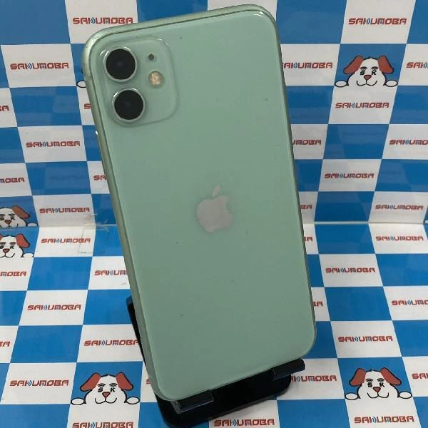 iPhone11 au版SIMフリー 128GB MWM62J/A A2221 訳アリ品 グリーン