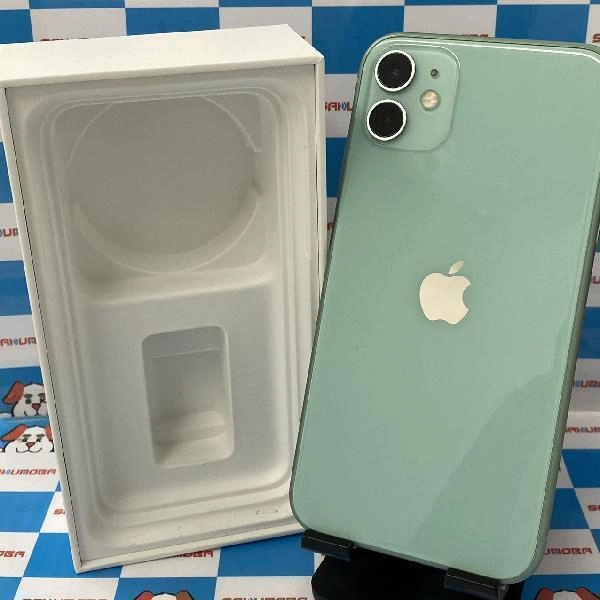 iPhone11 SoftBank版SIMフリー 64GB MWLY2J/A A2221 訳アリ品 グリーン