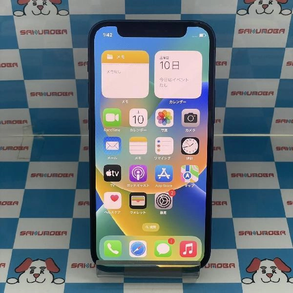 iPhone12 mini au版SIMフリー 64GB MGAP3J/A A2398 ブルー