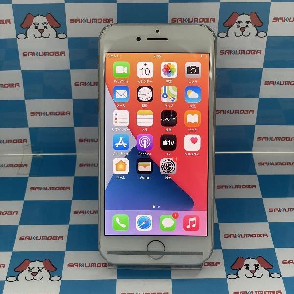 iPhone8 SoftBank版SIMフリー 64GB MQ792J/A A1906 極美品 シルバー