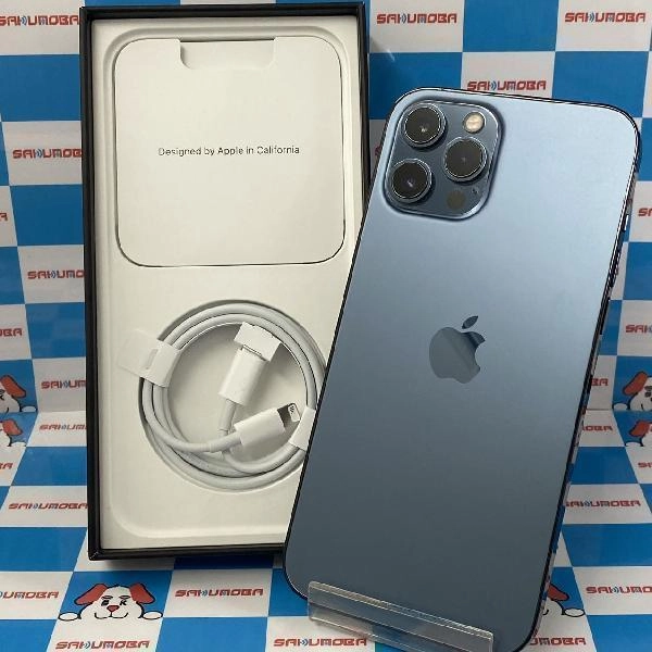 iPhone12 Pro Max au版SIMフリー 256GB MGD23J/A A2410 パシフィックブルー