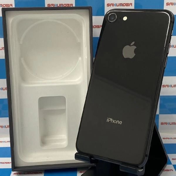 iPhone8 Apple版SIMフリー 64GB MQ782J/A A1906 スペースグレイ