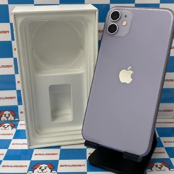 iPhone11 SoftBank版SIMフリー 64GB MWLX2J/A A2221 訳アリ品 パープル