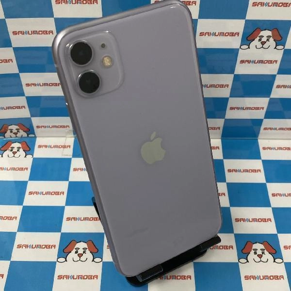 iPhone11 au版SIMフリー 128GB MWM52J/A A2221 パープル