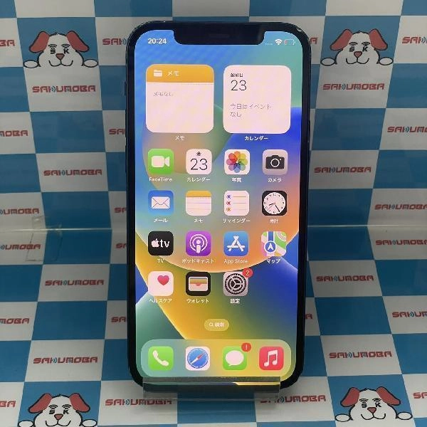 iPhone12 SoftBank版SIMフリー 128GB MGHX3J/A A2401 ジャンク品 ブルー