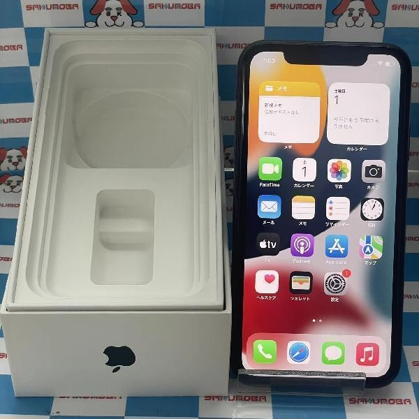 iPhone11 au版SIMフリー 64GB MWLT2J/A A2221 ブラック