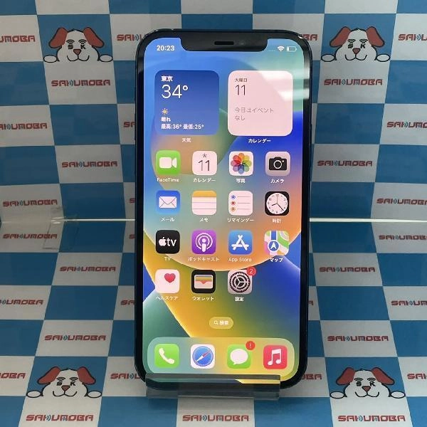 iPhone12 SoftBank版SIMフリー 64GB MGHR3J/A A2402 ジャンク品 ブルー
