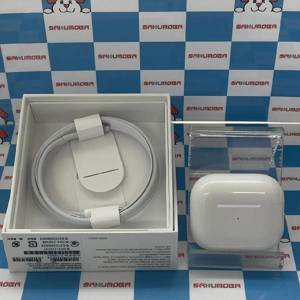 Apple AirPods 第3世代 Lightning充電ケース付き  MPNY3J/A 美品 ホワイト