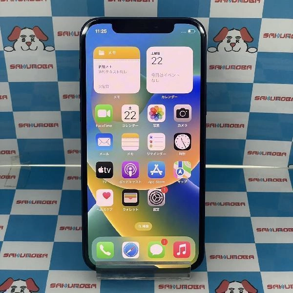 iPhone12 SoftBank版SIMフリー 128GB MGHX3J/A A2402 極美品 ブルー