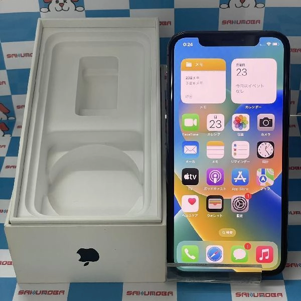 iPhoneXS au版SIMフリー 64GB MTAW2J/A A2098 スペースグレイ