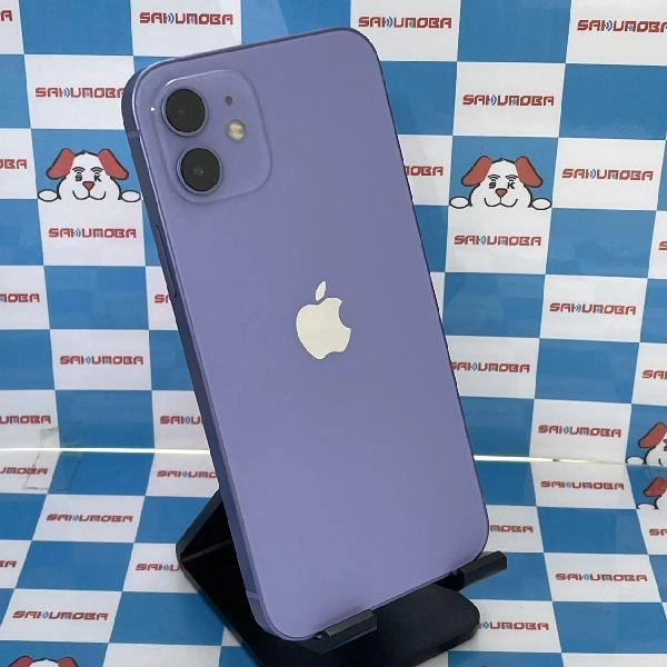 iPhone12 Apple版SIMフリー 128GB MJNJ3J/A A2402 極美品 パープル