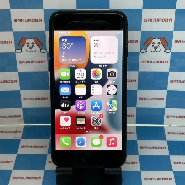 iPhoneSE 第2世代 au版SIMフリー 128GB MXD02J/A A2296 ジャンク品 ブラック