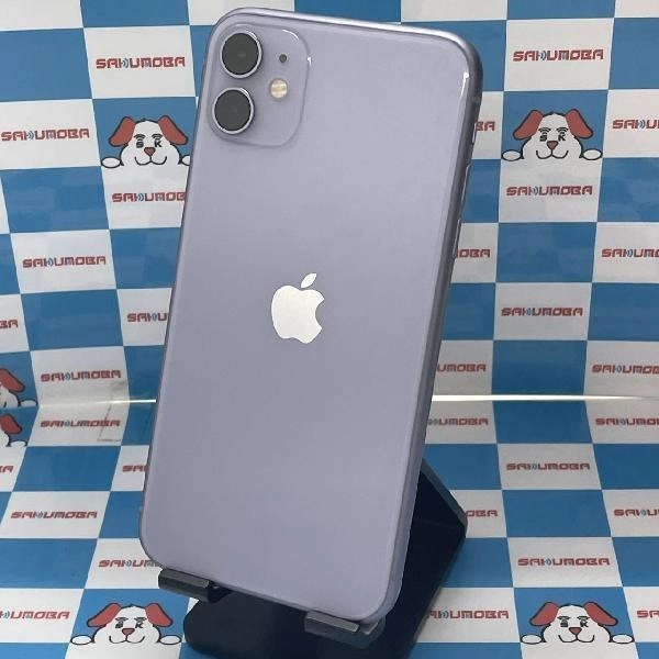 iPhone11 au版SIMフリー 128GB MWM52J/A A2221 パープル