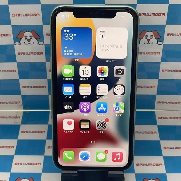iPhone11 au版SIMフリー 64GB MWLY2J/A A2221 訳あり品 グリーン