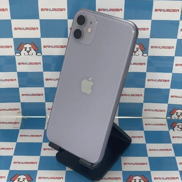 iPhone11 au版SIMフリー 128GB MWM52J/A A2221 パープル