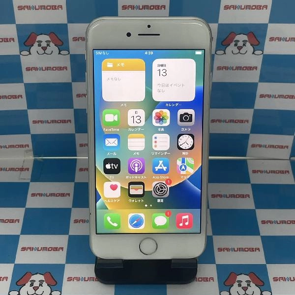 iPhone8 au版SIMフリー 64GB MQ792J/A A1906 極美品 シルバー