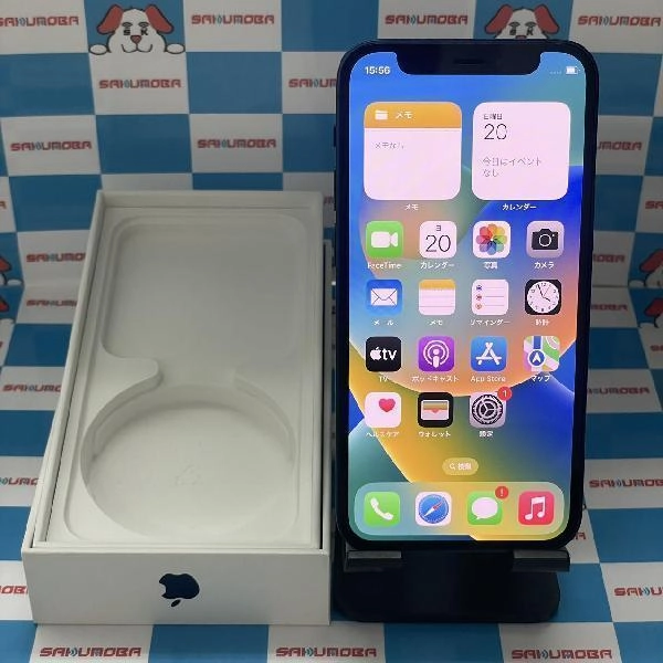 iPhone12 mini SoftBank版SIMフリー 64GB MGAP3J/A A2398 新品同様 ブルー