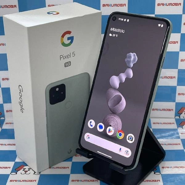 Google Pixel 5 au 128GB G5NZ61226 極美品 No 商品カラー