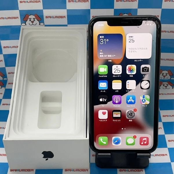 iPhone11 docomo版SIMフリー 64GB MWLT2J/A A2221 ジャンク品 ブラック