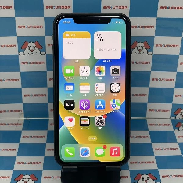 iPhone11 au版SIMフリー 256GB NWM72J/A A2221 交換未使用品 ブラック