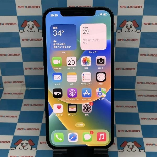 iPhone12 SoftBank版SIMフリー 64GB MGHN3J/A A2402 ブラック