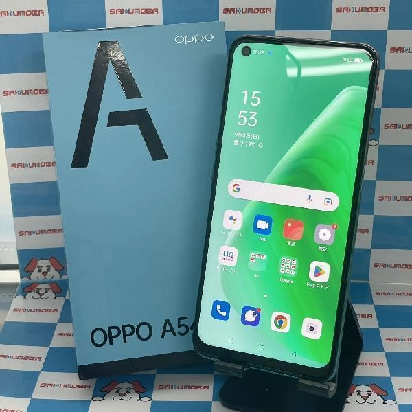 OPPO A54 5G OPG02 au 64GB 新品同様 パープル