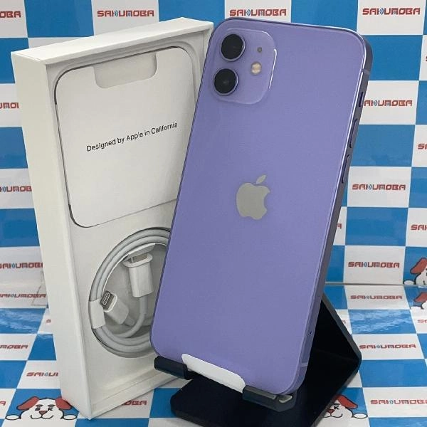 iPhone12 au版SIMフリー 64GB MJNH3J/A A2402 開封未使用 パープル