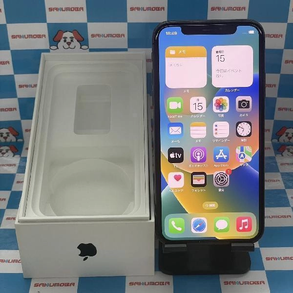 iPhoneX au版SIMフリー 64GB MQAX2J/A A1902 極美品