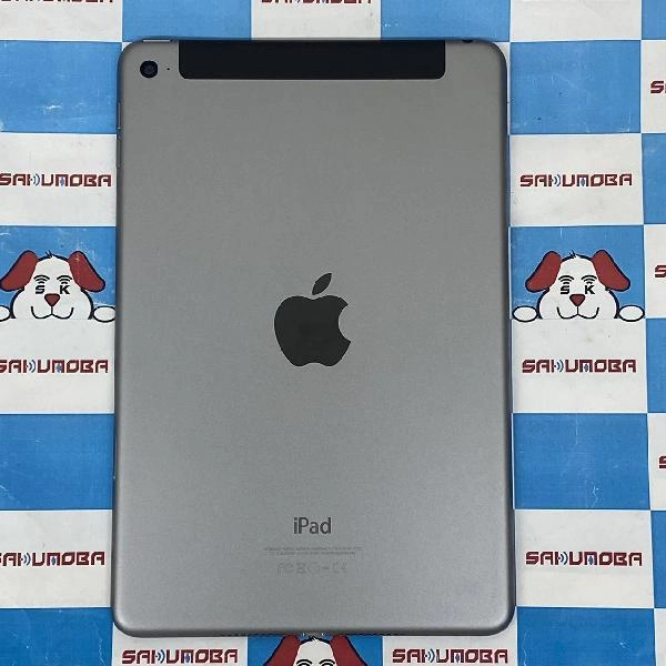 iPad mini 第4世代 Apple版SIMフリー 128GB MK762J/A A1550 極美品 スペースグレイ