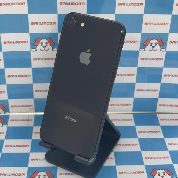 iPhone8 au版SIMフリー 64GB MQ782J/A A1906 美品 スペースグレイ