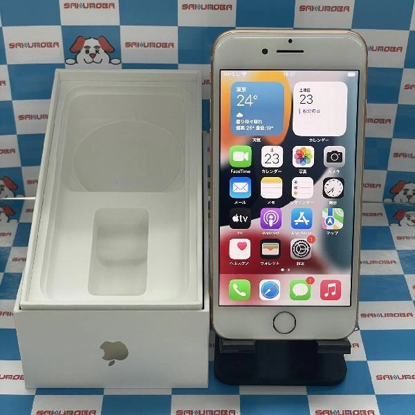 iPhone8 SoftBank版SIMフリー 64GB MQ7A2J/A A1906 極美品 ゴールド