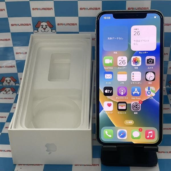 iPhoneX au版SIMフリー 256GB MQC22J/A A1902