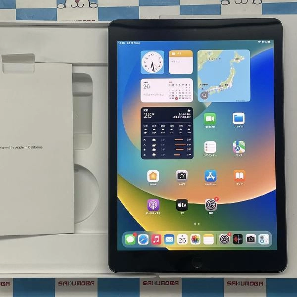 iPad 第9世代 au版SIMフリー 64GB MK473J/A A2602 新品同様