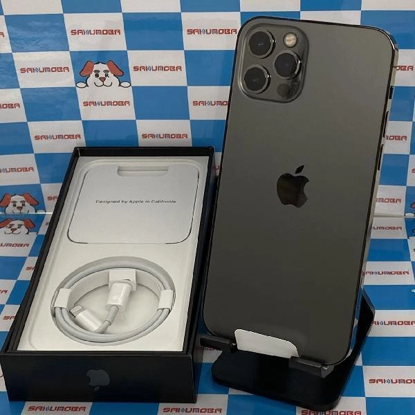 iPhone12 Pro Apple版SIMフリー 128GB NGM53J/A A2406 交換未使用 グラファイト