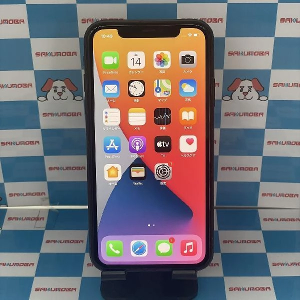 iPhone11 Apple版SIMフリー 128GB MWM02J/A A2221 ブラック