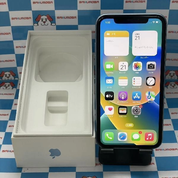 iPhoneXR au版SIMフリー 128GB MT0U2J/A A2106 美品