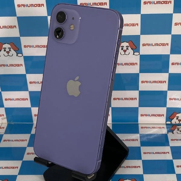 iPhone12 Apple版SIMフリー 64GB MJNH3J/A 使用不可、カメラ割れ ジャンク品 パープル