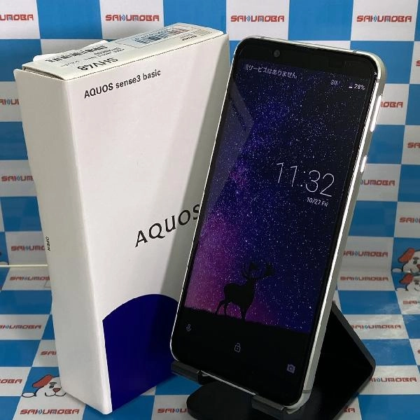 AQUOS sense3 basic SHV48 au 64GB SIMロック解除済み 新品同様品