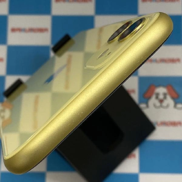iPhone11 au版SIMフリー 128GB MWM42J/A A2221 新品同様品 イエロー