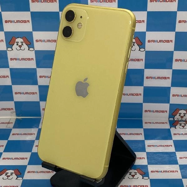 iPhone11 au版SIMフリー 128GB MWM42J/A A2221 新品同様品 イエロー