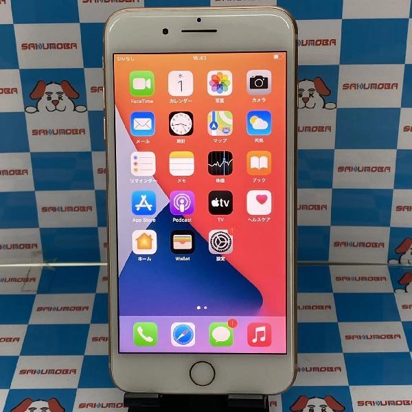 iPhone8 Plus docomo版SIMフリー 64GB MQ9M2J/A A1898