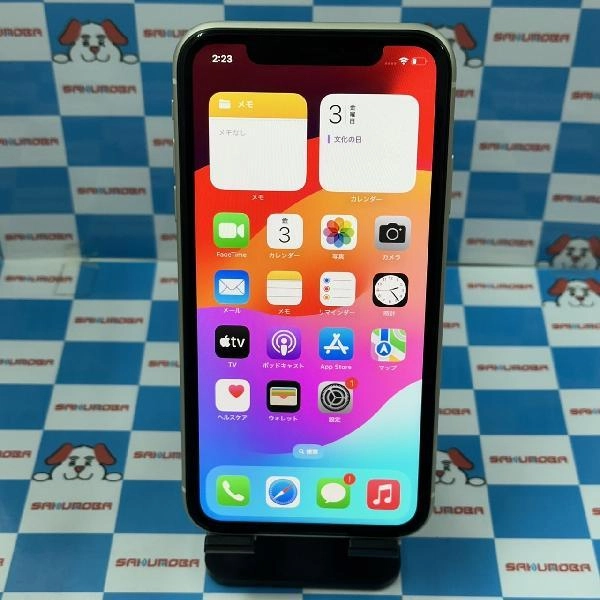 iPhone11 au版SIMフリー 128GB NWM22J/A A2221 新品同様 ホワイト