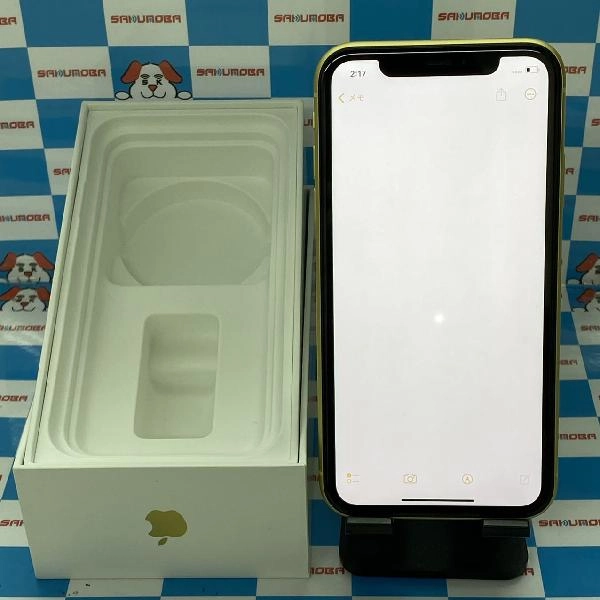 iPhone11 SoftBank版SIMフリー 64GB MWLW2J/A A2221 極美品 イエロー