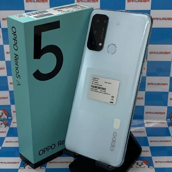 OPPO Reno5 A SIMフリー 128GB A101OP SIMロック解除済み 極美品 ブルー