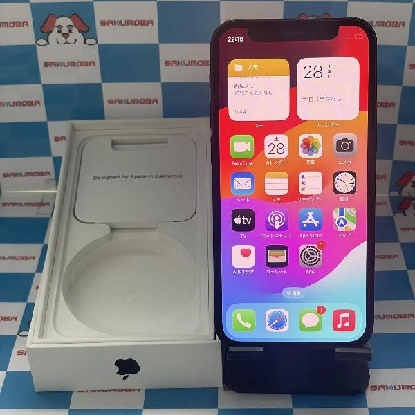 iPhone12 mini Apple版SIMフリー 128GB MGDJ3J/A A2398 極美品 ブラック